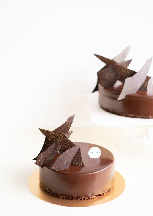 Coffee Lava Hazelnut Cake