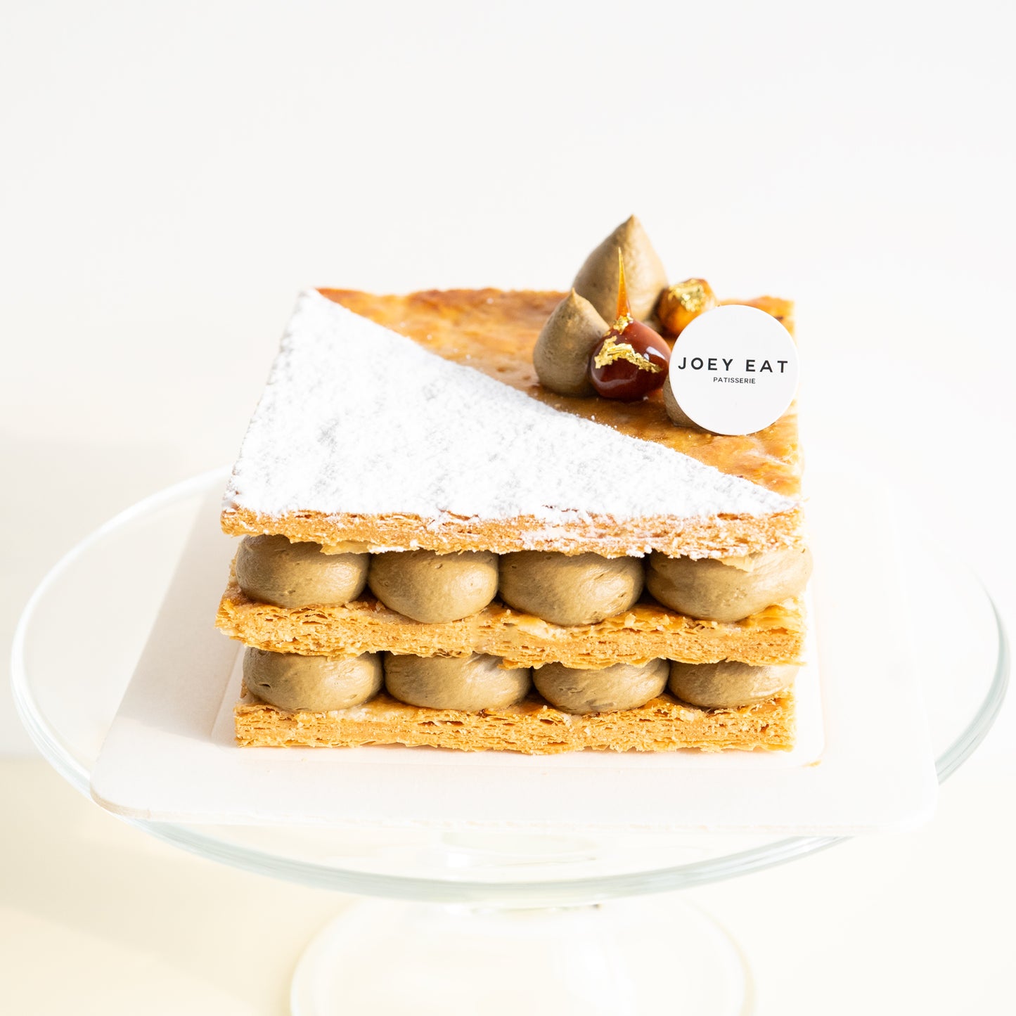 Hojicha Mille Feuille 💕